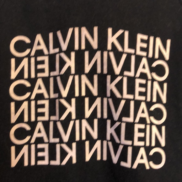 Calvin Klein black/white logo hoodie - Picture 3 of 5